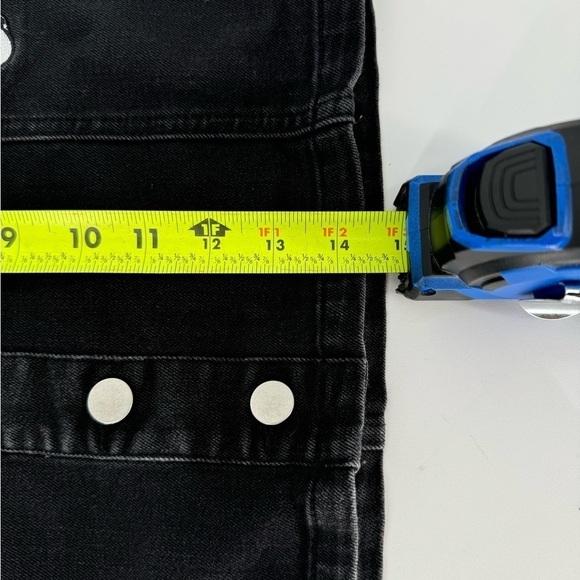 Disney Mini Mouse Embroidered Jean Button Up Skirt Girls Size Large - Picture 9 of 10